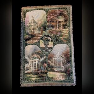 Thomas Kinkade Tapestry Blanket